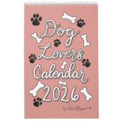 Dog Lovers Calendar 2026 | Hand Drawn Ilustrations カレンダー (カバー)