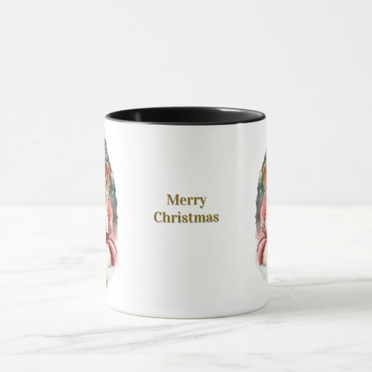 Dog Lovers Christmas Coffee Mug/Boxer マグカップ (中央)