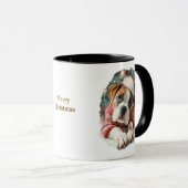 Dog Lovers Christmas Coffee Mug/Boxer マグカップ (正面右)