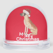 Dog Lovers Fun Red Merry Christmas  (裏面)