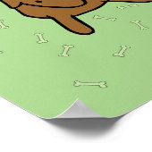 Dog Lover's Prayer Cute and Funny Poster ポスター (角)