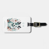 Dog Luggage Tag ラゲッジタグ (正面横)