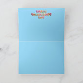 Dog Malt Shop Valentine Card 4 シーズンカード (内部)
