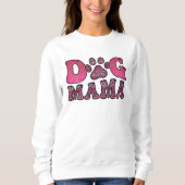 Dog Mama – Cozy Dog Lover  スウェットシャツ (正面)