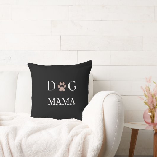 Dog Mama Paw Print, Mother’s Day & Birthday Gift クッション (ソファ)