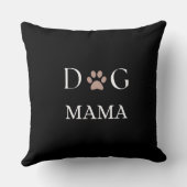 Dog Mama Paw Print, Mother’s Day & Birthday Gift クッション (裏面)