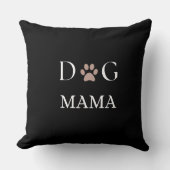 Dog Mama Paw Print, Mother’s Day & Birthday Gift クッション (正面)