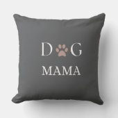 Dog Mama Paw Print, Mother’s Day & Birthday Gift クッション (正面)