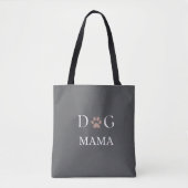 Dog Mama Paw Print, Mother’s Day & Birthday Gift トートバッグ (正面)