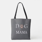 Dog Mama Paw Print, Mother’s Day & Birthday Gift トートバッグ (裏面)