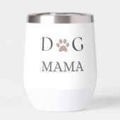 Dog Mama Paw Print, Mothers Day & Birthday   (背面)
