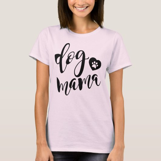 dog mama tシャツ (正面)