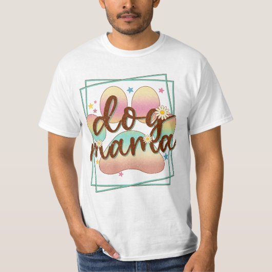 dog mama T-Shirt Tシャツ (正面)