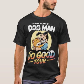 Dog Man で善行ツアー Tシャツ