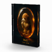 Dog Memorial Photo Block - Beagle  フォトブロック (右)