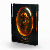 Dog Memorial Photo Block - Dachshund フォトブロック (右)