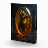  Dog Memorial Photo Block - German Shepherd  フォトブロック (右)