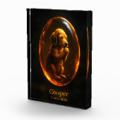 Dog Memorial Photo Block - Hound Dog フォトブロック (右)