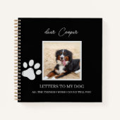 Dog Memorial Remembrance Pet Loss Grief Journal  ノートブック (正面)