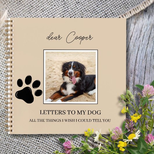 Dog Memorial Remembrance Pet Loss Grief Journal  ノートブック