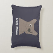 Dog Mom アクセントクッション (裏面(縦))