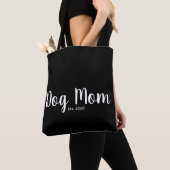 Dog Mom 誕生ギフトトートバッグ トートバッグ (クローズアップ)