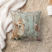 Dog Mom Besties Corgi Decorative クッション (ブランケット)