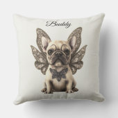 Dog Mom Besties French Bulldog Decorative & クッション (裏面)