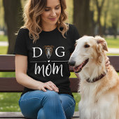 Dog Mom Borzoi Tシャツ