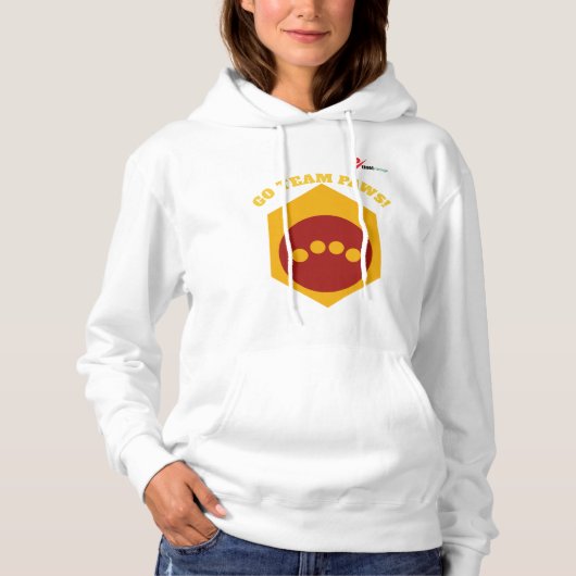 Dog Mom Cheer Squad Hoodie – Proud Pet Parent Gift パーカ (正面)
