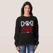 Dog Mom – Cozy Dog Lover スウェットシャツ (正面フル)