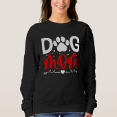 Dog Mom – Cozy Dog Lover スウェットシャツ (正面)