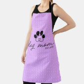 dog mom customizable エプロン (インサイチュ)