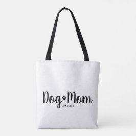 Dog Mom Established Gift Tote Bag トートバッグ