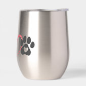 Dog Mom Heart Paws Art | Rescue Mama Dogs Lover (左面)