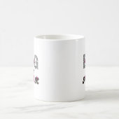 Dog Mom Leopard Heart Mug -Mom Lover Gift  コーヒーマグカップ (中央)