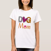 Dog Mom Leopard Print/Trending Dog Lover Gift Tシャツ (正面)