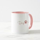 Dog Mom Mug – Funny Gift for Pet Lovers マグカップ (正面右)