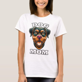 Dog Mom - niedliches Hunde-Design Tシャツ
