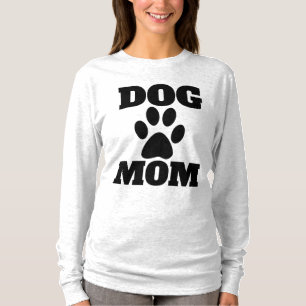 DOG MOM Tシャツ長袖 Tシャツ