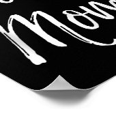 Dog Mother Gift Boxing Mother's Day Quote Cute Box ポスター (角)