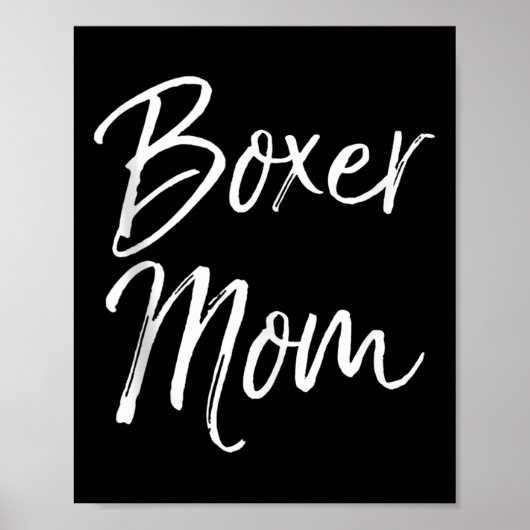Dog Mother Gift Boxing Mother's Day Quote Cute Box ポスター (正面)