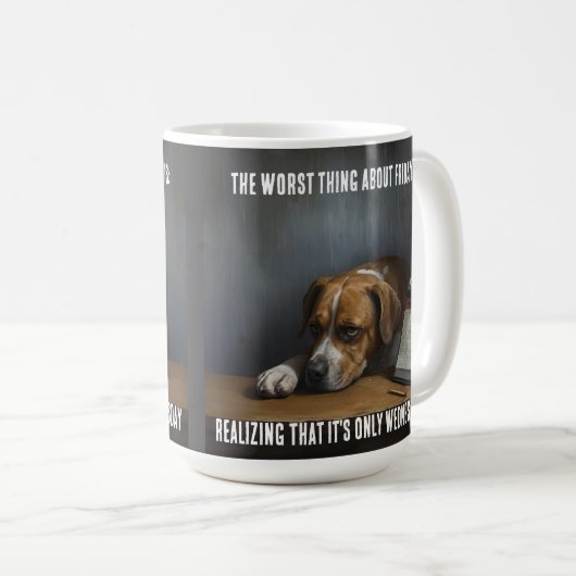 Dog Mug コーヒーマグカップ (正面右)
