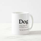Dog Mug: Man's Best Friend コーヒーマグカップ (正面右)