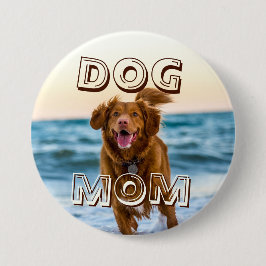 Dog Mum Pet Love Button 缶バッジ