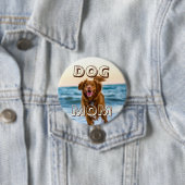 Dog Mum Pet Love Button 缶バッジ (インサイチュ)