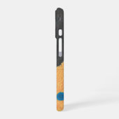 Dog nose and blueberry phone case iPhone 16ケース (左側面)