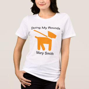 Dog on a Leash トライブレンドTシャツ