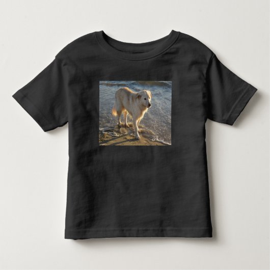 Dog On The Shore トドラーTシャツ (正面)
