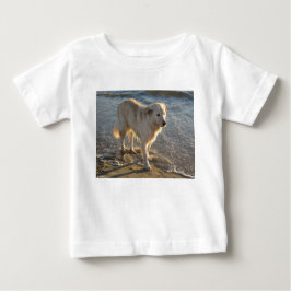 Dog On The Shore ベビーTシャツ